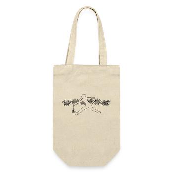 Badminton badminton fan badminton team badminton - Gift Bag for Bottles - nature - Front