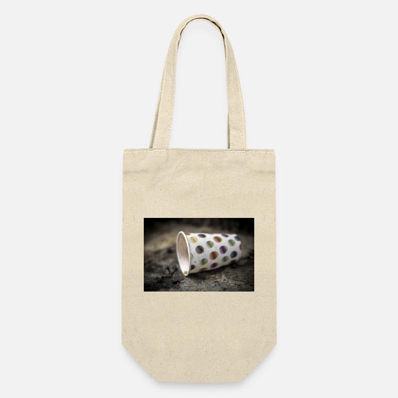 Paper cup - Gift Bag for Bottles - nature