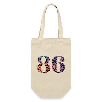 86e anniversaire léopard - Sac à bouteille - nature - Devant