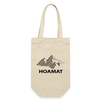 Hoamat - (9) - Geschenkbeutel für Flaschen - Natur - Vorne