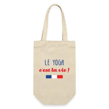 Le Yoga c'est la vie ! - Sac à bouteille - nature - Devant