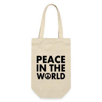 Peace in the world - Sac à bouteille - nature - Devant