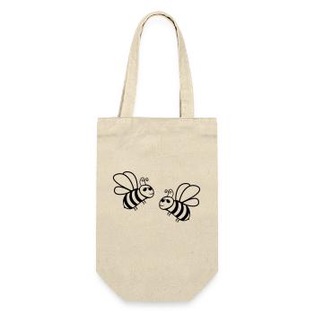Lunettes de soleil abeille 2 - Sac à bouteille - nature - Devant