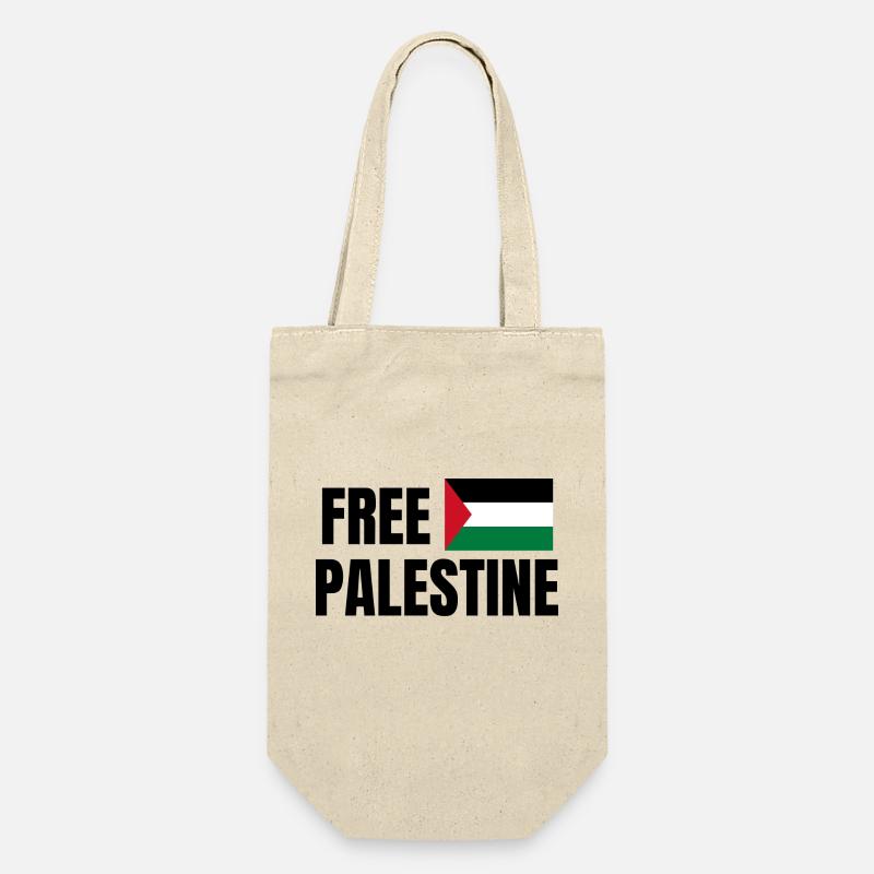 free palestine - Sac à bouteille - nature