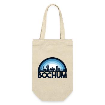 Bochum Bochumer Ruhrpott Ruhrgebiet Ruhrstadt - Geschenkbeutel für Flaschen - Natur - Vorne