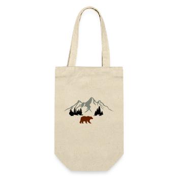 Bear Mountains Nature - Gift Bag for Bottles - nature - Front