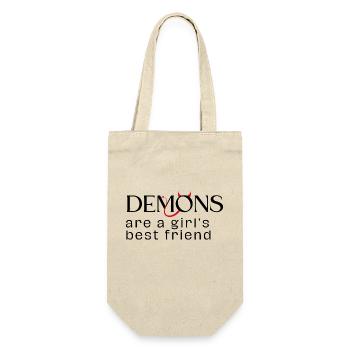 Les démons sont les meilleurs amis d’une fille - Sac à bouteille - nature - Devant