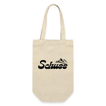 Schuss ! SNOW TIME ! T-SHIRT SWEATS SKI HIVER NOEL - Sac à bouteille - nature - Devant
