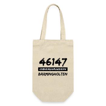 46147 Oberhausen Barmingholten - Geschenkbeutel für Flaschen - Natur - Vorne
