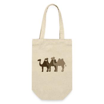 Camels - Gift Bag for Bottles - nature - Front