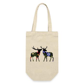 Cerf - Sac à bouteille - nature - Devant