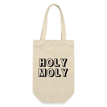 Holy Moly - Gift Bag for Bottles - nature - Front