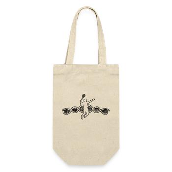 Tennis player Tennis Tennis club Tennis lover - Gift Bag for Bottles - nature - Front
