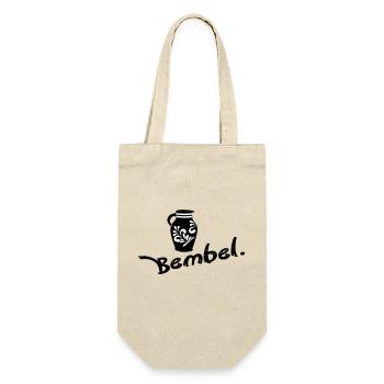 Bembel. - The Frankfurt Original #069 #Frankfurt - Gift Bag for Bottles - nature - Front