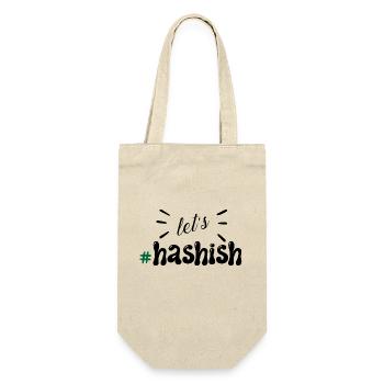 Lets hashish - Gift Bag for Bottles - nature - Front