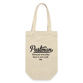Postman - Gift Bag for Bottles - nature - Front