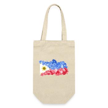 Philippines drapeau philippin fierté je cadeau - Sac à bouteille - nature - Devant