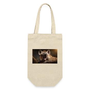 Niedliche Tiere chillen – Harpyie - Geschenkbeutel für Flaschen - Natur - Vorne