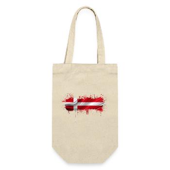 Denmark Europe Danish flag national symbols norden - Gift Bag for Bottles - nature - Front