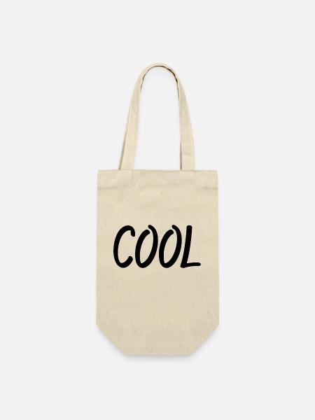 Cool - Geschenkbeutel für Flaschen - Natur