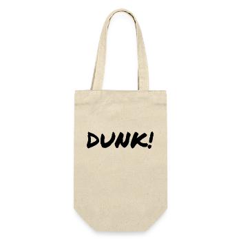 Basketball - Geschenkbeutel für Flaschen - Natur - Vorne