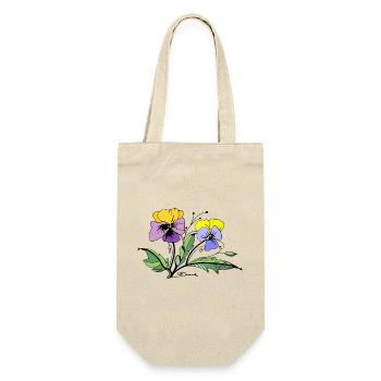 Flowers - Gift Bag for Bottles - nature - Front