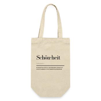 Schönheit - Geschenkbeutel für Flaschen - Natur - Vorne