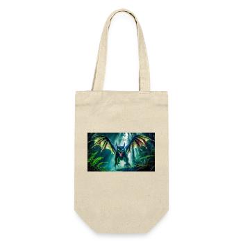 evil Chupacabra in South America monster dark - Gift Bag for Bottles - nature - Front