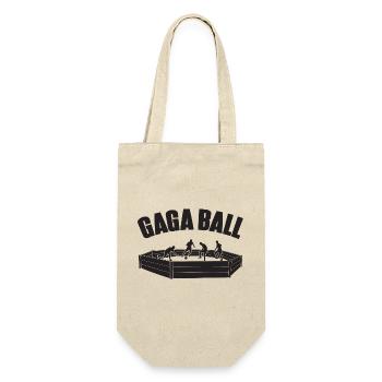 Gaga Ball Dodgeball Gagaball Player Gaga Ball - Gift Bag for Bottles - nature - Front