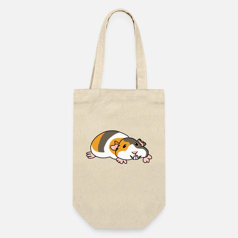 Guinea pig - Gift Bag for Bottles - nature