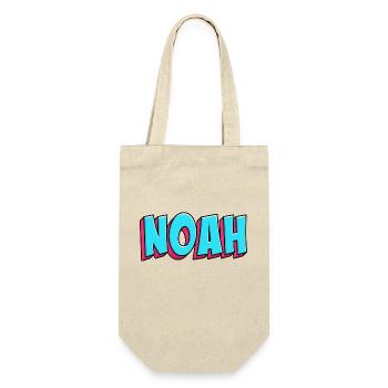 Name Motif: Noah - Gift Bag for Bottles - nature - Front