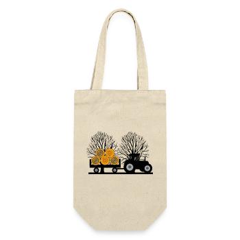Tractor - Gift Bag for Bottles - nature - Front