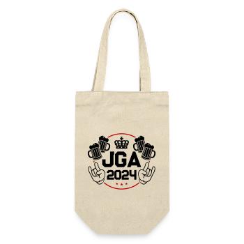 Bachelor Party 2024 Bachelor Party - Gift Bag for Bottles - nature - Front