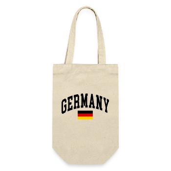 Deutschland - Geschenkbeutel für Flaschen - Natur - Vorne
