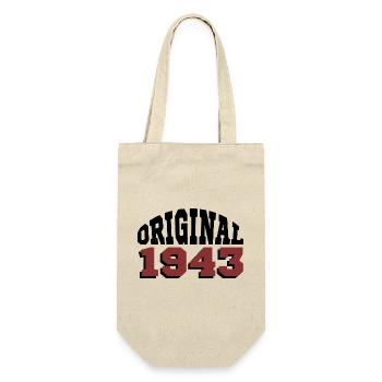 Original 1943 - Geschenkbeutel für Flaschen - Natur - Vorne