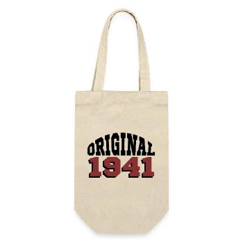 Original 1941 - Geschenkbeutel für Flaschen - Natur - Vorne