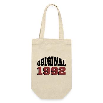 Original 1992 - Gift Bag for Bottles - nature - Front