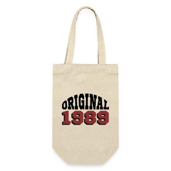 Original 1989 - Geschenkbeutel für Flaschen - Natur - Vorne