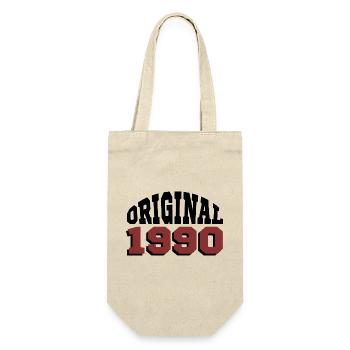 Original 1990 - Gift Bag for Bottles - nature - Front