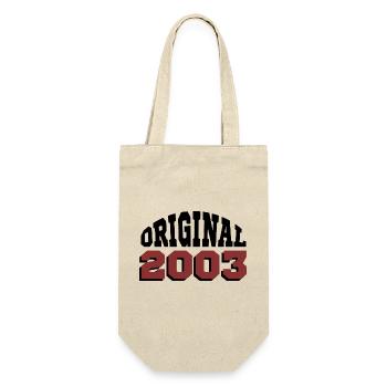 Original 2003 - Gift Bag for Bottles - nature - Front