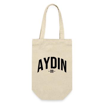 Aydin 09 Türkei Turkiye Geschenk Urlaub Türk TR - Geschenkbeutel für Flaschen - Natur - Vorne