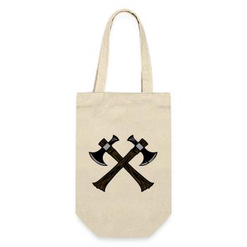 Axe Icon - Gift Bag for Bottles - nature - Front