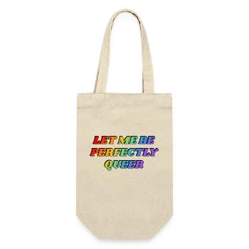 Laissez-moi être parfaitement queer - Sac à bouteille - nature - Devant