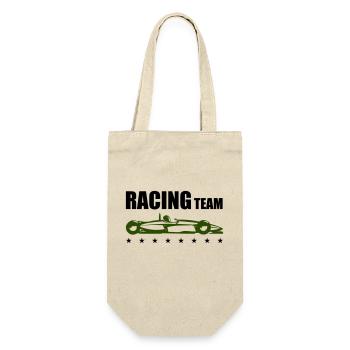 Racing Team - Gift Bag for Bottles - nature - Front