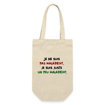 Je ne suis pas maladroit - Humour Homme - Sac à bouteille - nature - Devant