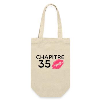 Chapitre 35 ans joyeux anniversaire - Sac à bouteille - nature - Devant