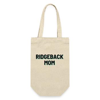 Ridgeback Mom - Geschenkbeutel für Flaschen - Natur - Vorne