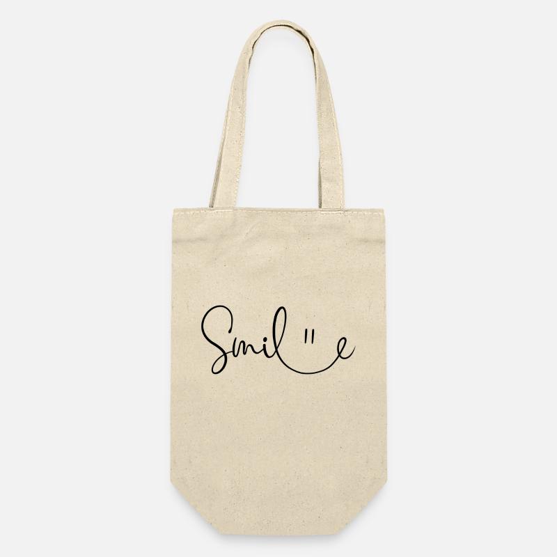 Sourire - Sac à bouteille - nature
