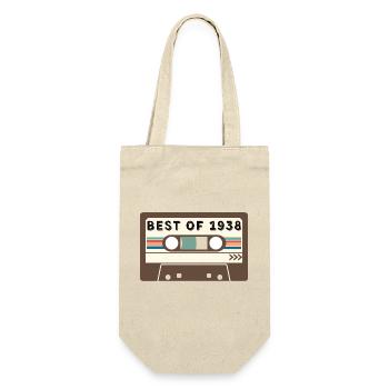 Das Beste von 1938 - Geschenkbeutel für Flaschen - Natur - Vorne