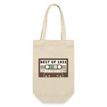 Best of 1951 - Gift Bag for Bottles - nature - Front